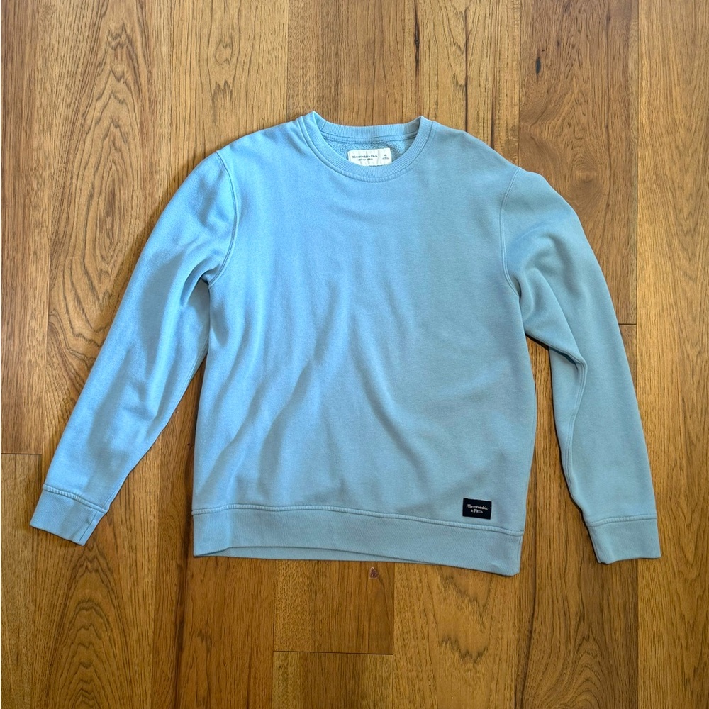 Men’s Abercrombie and Fitch Sweatshirt Light Blue